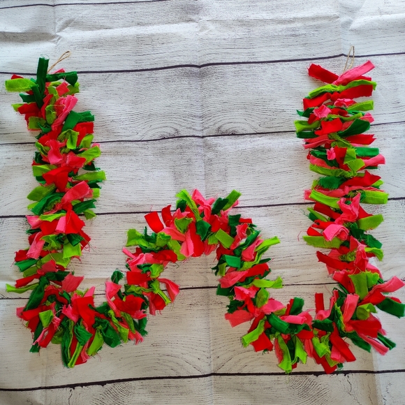 Watermelon Rag Garland - Picture 1 of 7